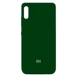 Чохол для Xiaomi Redmi 9A Silicone Case (Dark Green) HC [65629]