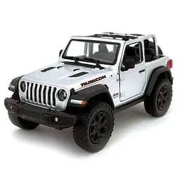 Колекційна машинка "Jeep Wrangler" Kinsmart KT5412WH(Silver) масштаб 1:42