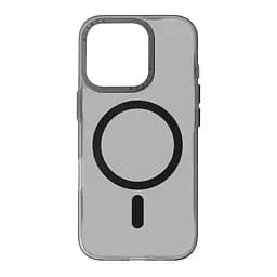 Противоударный чехол с MagSafe для Apple iPhone 16 Pro, Y23 MagSafe, черный, прозрачный, поддержка беспроводной зарядки, магнитная защитная панель из TPU и пластика, защита всего корпуса, защита камеры выступающей рамкой, ArmorStandart (ARM79573)