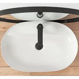 Умивальник Rea Aura 60,5x40,5 white (REA-U7900) - мініатюра 4