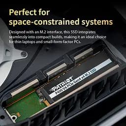 Накопичувач SSD M.2 2280 1TB P400 Patriot (P400VP1TBM28H) - мініатюра 6
