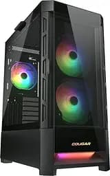 Корпус Cougar Duoface RGB (Black) (CGR-5ZD1B-RGB) Без БП