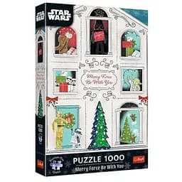 Пазл Trefl Пусть Сила Рождества будет с вами, Звёздные войны, 1000 ел. (12087)