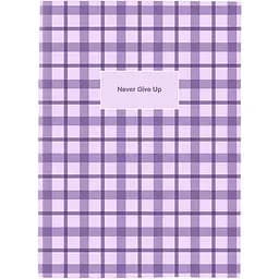 Тетрадь для записей А4 Axent 48 листов клетка сиреневая (4780-3-A)