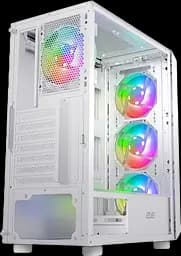 Корпус 2E Gaming Hexagon G338 White (2E-G338W) - мініатюра 4