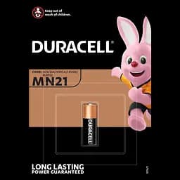 Специализированная щелочная батарейка Duracell 12 V MN21 A23/23A/V23GA/LRV08/8LR932, 1 шт.