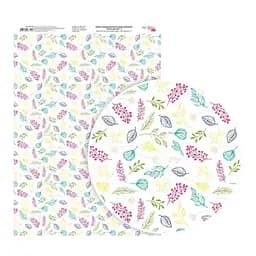 Бумага дизайнерская односторонняя „Floral garden“ 2 21х29,7см глянцевая 250г/м2 ROSA TALENT