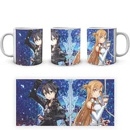 Кухоль GeekLand Sword Art Online Майстра меча онлайн Кіріто Асуна SAO 02.15 330 мл білий - мініатюра 4