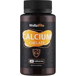Дієтична добавка Wella Vita Кальцій хелат 50 таблеток