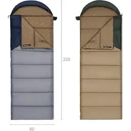 Спальник з капюшоном Naturehike Sunny Day PL02 U450 CNK2550WS028 Blue Navy [6977465868428] [146772] - мініатюра 2