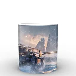 Кухоль GeekLand World of Tanks постер WT.02.055 330 мл білий - мініатюра 3