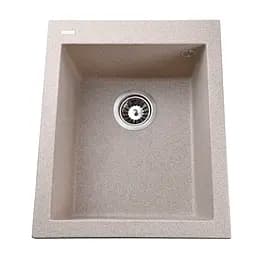 Гранитная мойка Globus Lux Lama миндаль 410x500 мм А0008, Терра