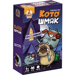 Настільна розважальна гра "Котошмяк" Vladi Toys VT8077-01, 100 карток