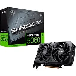 Видеокарта MSI GeForce RTX 5060 8G SHADOW 2X OC (G5060-8S2C) EU [140468]