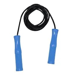 Детская Скакалка №1 Colorplast 0749(Blue) диаметр 3,7 мм, длина 270 см, черная