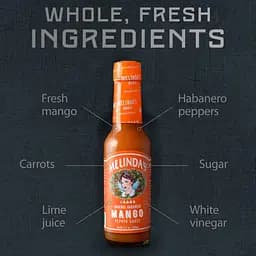 Соус Melinda's Mango Habanero Hot Sauce гострий з манго 148 мл - мініатюра 4