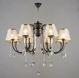 Люстра классическая для гостиной Sirius B NH5269/8 COFFEE+FGD