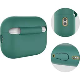 Чохол AhaStyle Colorful Silicone Case для AirPods Pro 2 Midnight Green [CP-187-2-C-PG] [133839] - мініатюра 3