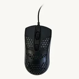 Мишка ігрова провідна чорна геймерська миша з підсвічуванням Optical Mouse LED KW-10 - мініатюра 5