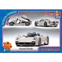 Пазлы детские G-Toys Гараж Мечты 117 элементов (FW783)