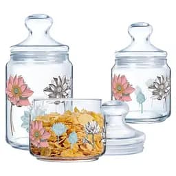 Набір банок Luminarc Club Dulashi 3 предмети (V8696)