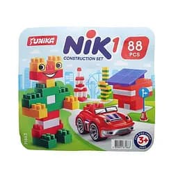Дитячий конструктор з великими деталями NIK-1 Юніка 71863 88 деталей - мініатюра 2