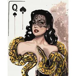 Картина по номерам Ideyka Пиковая дама KHO4838 40х50 см