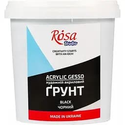 Грунт акриловый Rosa художественный черный 500 мл