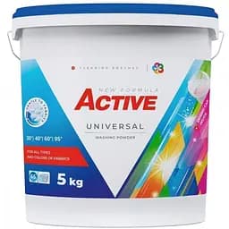Стиральный порошок универсальный Active Universal ведро 5 кг