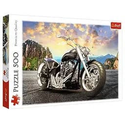 Пазл Trefl Чорний мотоцикл 500 ел. (37384)