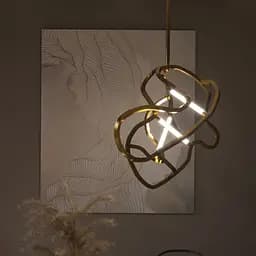 Люстра MJ-Light ELISIUM D400 4000K GD 12036