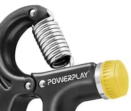 Еспандер кістьовий PowerPlay PP-4323 з регульованим навантаженням 10-40 кг Strength Grip Чорно-жовтий (PP_4323_Bl/Yellow) - мініатюра 3
