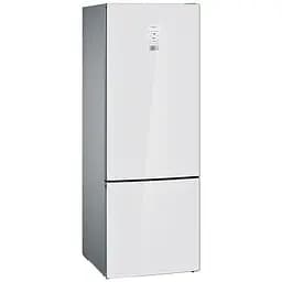 Холодильник Siemens KG56NLWF0N 193х80х70см 2 двери холодильное отделение 400 л морозильное отделение 105 л A++ NF Белый (KG56NLWF0N)
