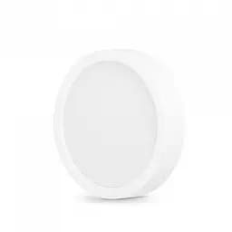 LED Світильник круглий накладний VIDEX 12W 5000K White - мініатюра 2