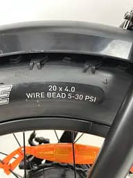 Електровелосипед Fate bike Tesla 20 (1200W, 48V, 26Ah) Задній привід - мініатюра 12