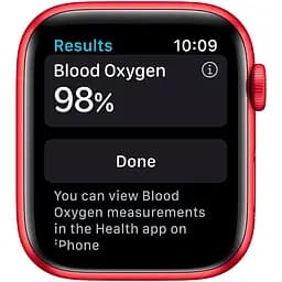 Смарт-годинник Apple Watch Series 6 GPS 44 mm Red Sport Band (Grade B) Seller Refurbished - мініатюра 3