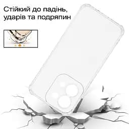 Чохол до мобільного телефона BeCover Anti-Shock Xiaomi Redmi 15C 4G/5G Clear (713812) - мініатюра 5