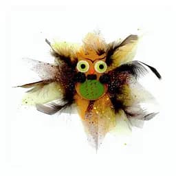 Брошка Совенок