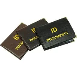 Обложка кожзам на документ ID с вкладышем 129-Па МИКС