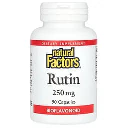 Рутін Natural Factors Rutin 250 mg, 90 капсул