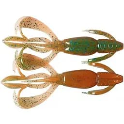 Силікон Keitech Crazy Flapper 4.4 6 шт/уп к:pal Помаранчевий/зелений (1013-1551.10.75)