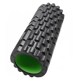 Массажный ролик (роллер) Power System PS-4050 Fitness Foam Roller Black/Green (33x15см) (PS-4050_Green)