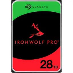 Жесткий диск для сервера Seagate IronWolf Pro NAS HDD 3.5" 28 ТБ SATA 7200 rpm (ST28000NT000)