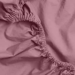 Простирадло Cosas на резинці з вареної бавовни 80х200 lilac, ліловий (41WashedCottonLilac_80x200x20) - мініатюра 3