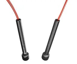 Скакалка Hop-Sport Crossfit NEW з пластиковими ручками HS-P025JR червона - мініатюра 2
