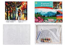 Набір для розпису по номерах TK Group, 30x40 см, 31477