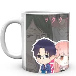 Кружка GeekLand Wotaku ni Koi wa Muzukashii Так сложно любить отаку Хиротака Наруми WKM 06 330 мл белая