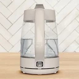 Чайник електричний Tefal Morning Glass Kettle 1.7 л бежевий (KO2G0BE0) - мініатюра 6