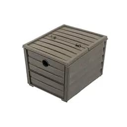 Контейнер для зберігання овочів SCORTA BOX, 23,5x28x20h, 9л сіро-бежевий
