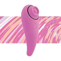 Вибратор с пульсацией FeelzToys FemmeGasm 14 см розовый